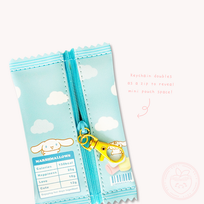 Sanrio Sweet Wrapper Keyring Pouch - Cinnamoroll