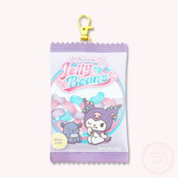 Sanrio Sweet Wrapper Keyring Pouch - Kuromi