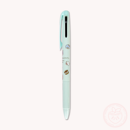 Sanrio Characters Smooth 2 Colour Pen - Mint