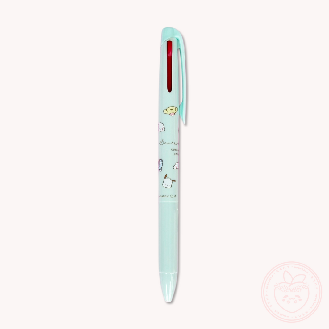 Sanrio Characters Smooth 2 Colour Pen - Mint