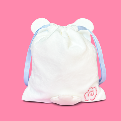 Sanrio Hanamaruobake Drawstring Pouch
