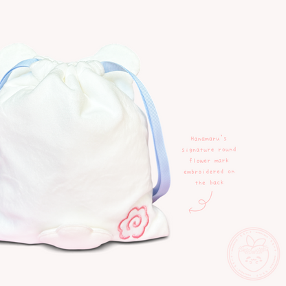 Sanrio Hanamaruobake Drawstring Pouch