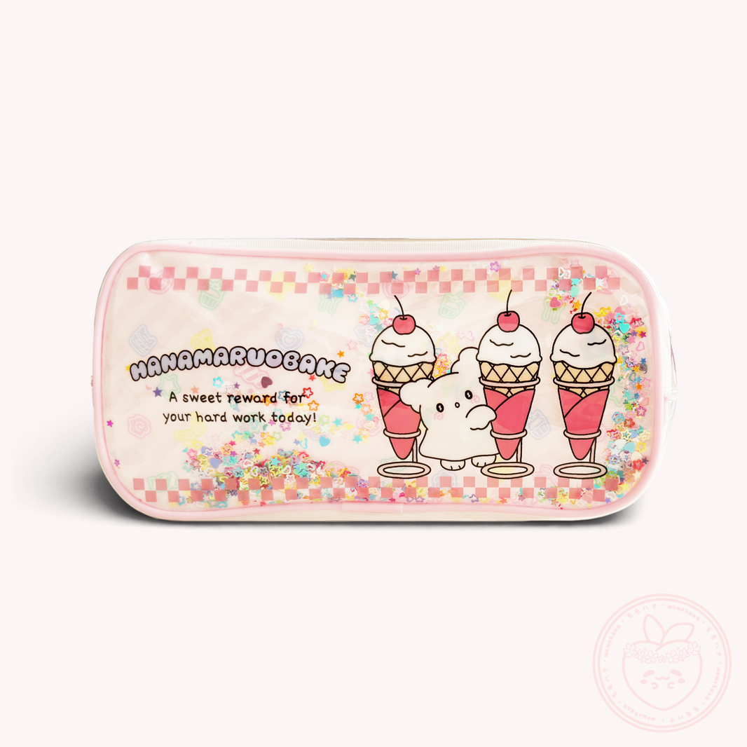 Sanrio Hanamaruobake Shaker Pouch