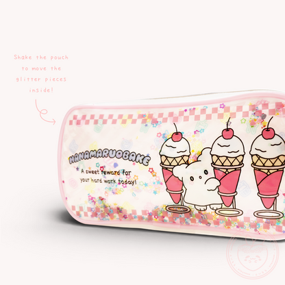 Sanrio Hanamaruobake Shaker Pouch