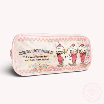 Sanrio Hanamaruobake Shaker Pouch