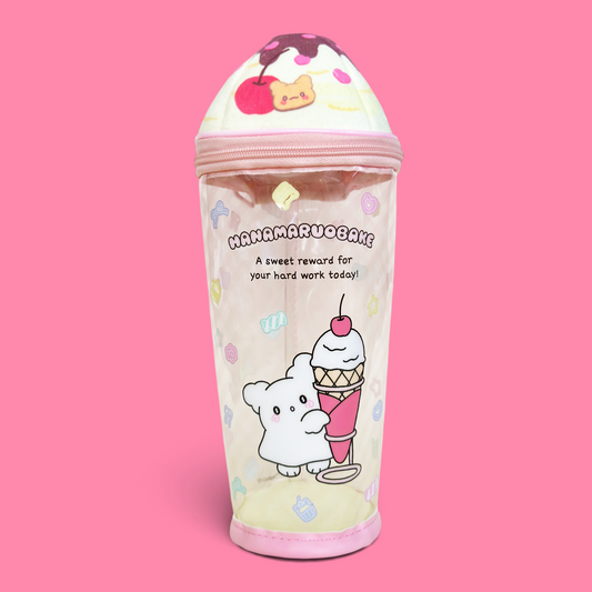 Sanrio Hanamaruobake Ice Cream Sundae Pouch