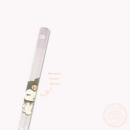 Sanrio Munyatto 2B Pencil - Kuromi