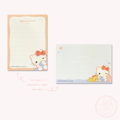 Sanrio Munyatto Mini Memo Pad - Hello Kitty