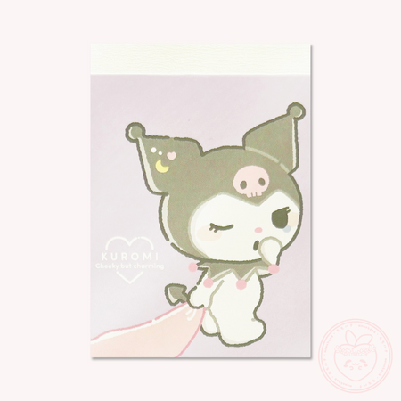 Sanrio Munyatto Mini Memo Pad - Kuromi