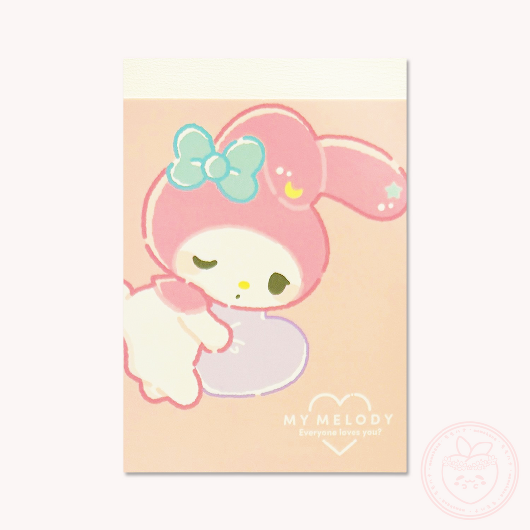 Sanrio Munyatto Mini Memo Pad - My Melody