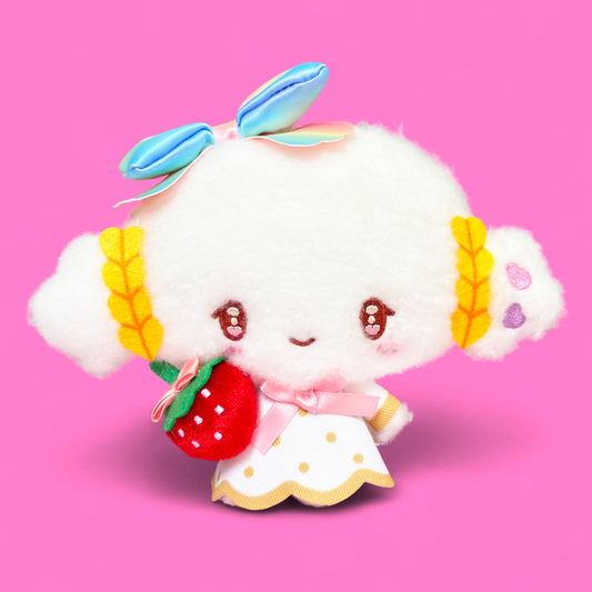 Sanrio x Ichigo Shinbun 50th Anniversary Keyring Plush - Cogimyun
