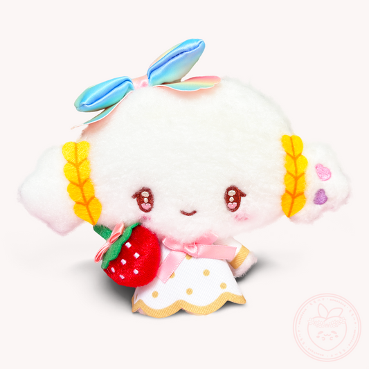 Sanrio x Ichigo Shinbun 50th Anniversary Keyring Plush - Cogimyun