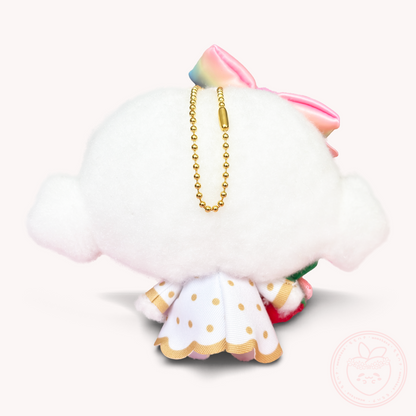 Sanrio x Ichigo Shinbun 50th Anniversary Keyring Plush - Cogimyun