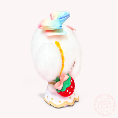 Sanrio x Ichigo Shinbun 50th Anniversary Keyring Plush - Cogimyun