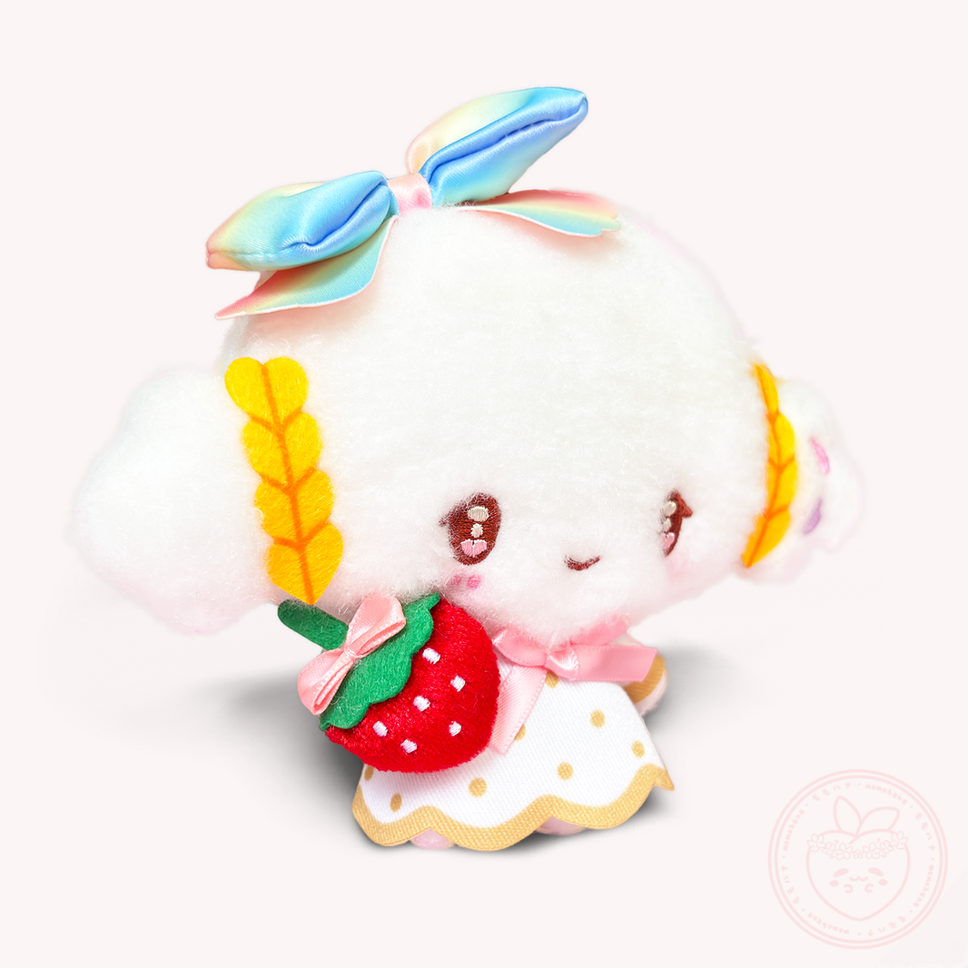 Sanrio x Ichigo Shinbun 50th Anniversary Keyring Plush - Cogimyun