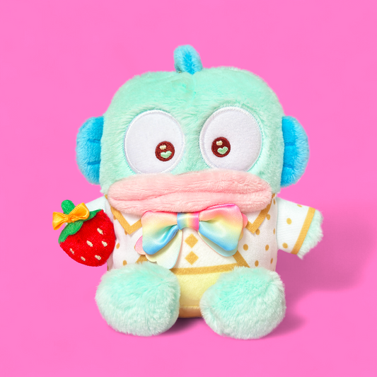 Sanrio x Ichigo Shinbun 50th Anniversary Keyring Plush - Hangyodon