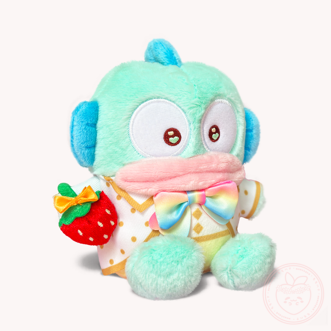 Sanrio x Ichigo Shinbun 50th Anniversary Keyring Plush - Hangyodon
