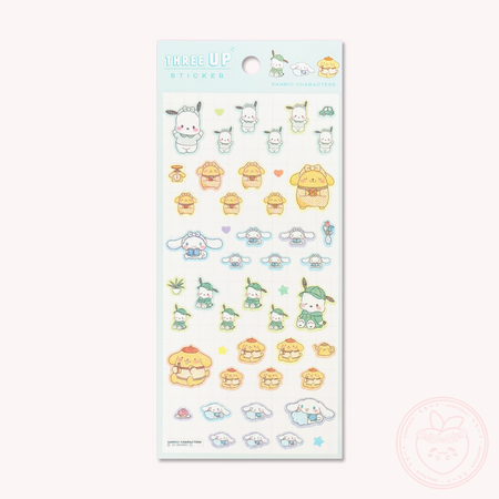 Sanrio Glitter Sticker Sheet - Boys