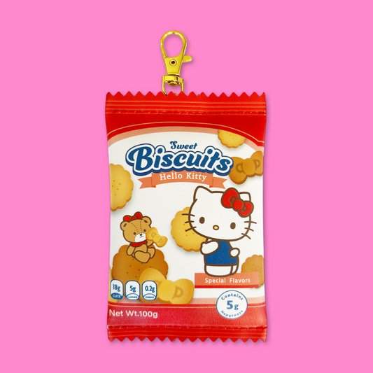 Sanrio Sweet Wrapper Keyring Pouch - Hello Kitty