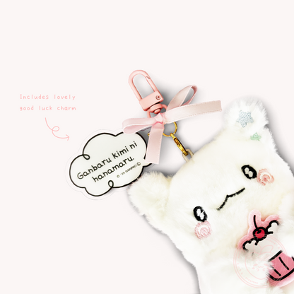 Sanrio Hanamaruobake Plush Keyring
