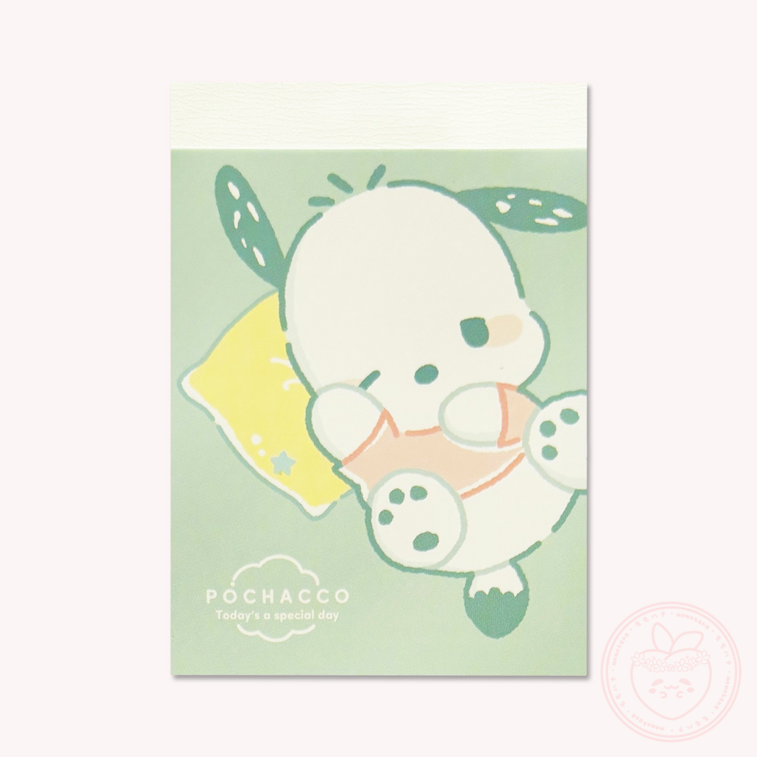 Sanrio Munyatto Mini Memo Pad - Pochacco