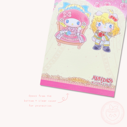 Sanrio x The Rose of Versailles Die-cut Memo Pad