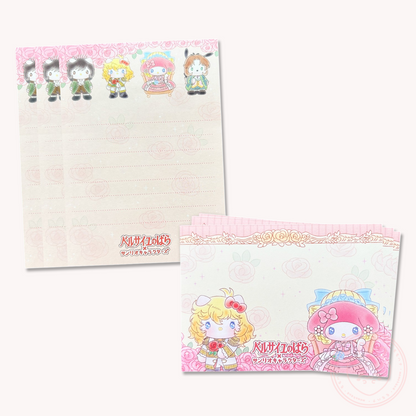 Sanrio x The Rose of Versailles Mini Letter Set