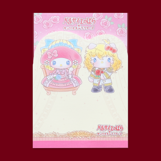 Sanrio x The Rose of Versailles Die-cut Memo Pad