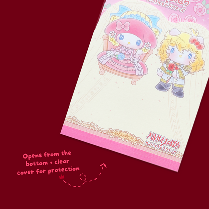 Sanrio x The Rose of Versailles Die-cut Memo Pad