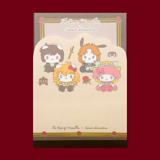 Sanrio x The Rose of Versailles Die-cut Memo Pad