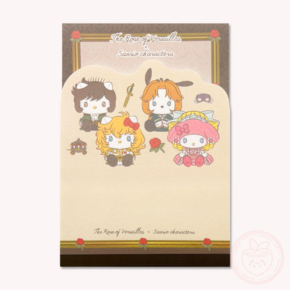 Sanrio x The Rose of Versailles Die-cut Memo Pad