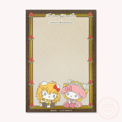Sanrio x The Rose of Versailles Die-cut Memo Pad
