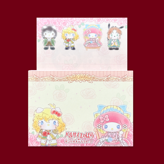 Sanrio x The Rose of Versailles Mini Letter Set