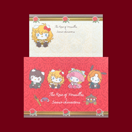 Sanrio x The Rose of Versailles Mini Letter Set