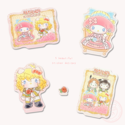 Sanrio x The Rose of Versailles Sticker Sheet