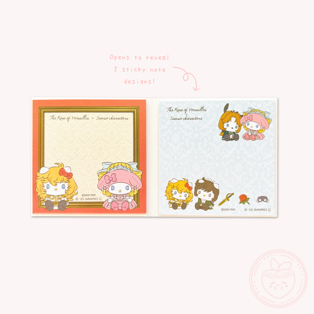 Sanrio x The Rose of Versailles Sticky Notebook