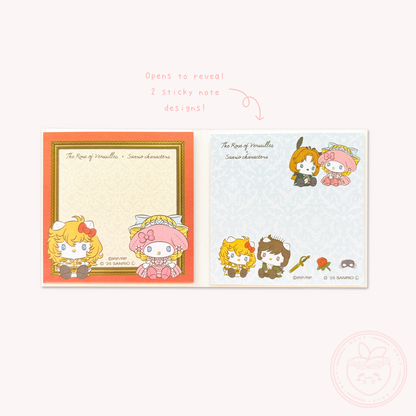 Sanrio x The Rose of Versailles Sticky Notebook
