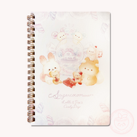 Sugarcocomuu 'Lolli and Pop's Candy Day' B6 Notebook