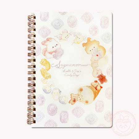 Sugarcocomuu 'Lolli and Pop's Candy Day' B6 Notebook
