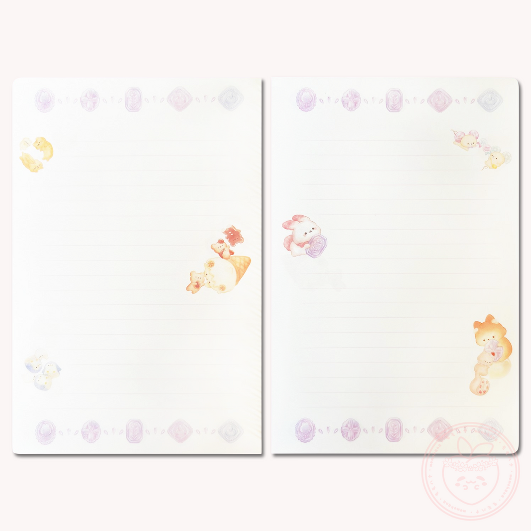 Sugarcocomuu 'Lolli and Pop's Candy Day' B6 Notebook