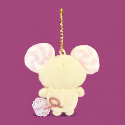 Sugarcocomuu 'Lolli and Pop's Candy Day' Mini Keyring Plush - Lolli