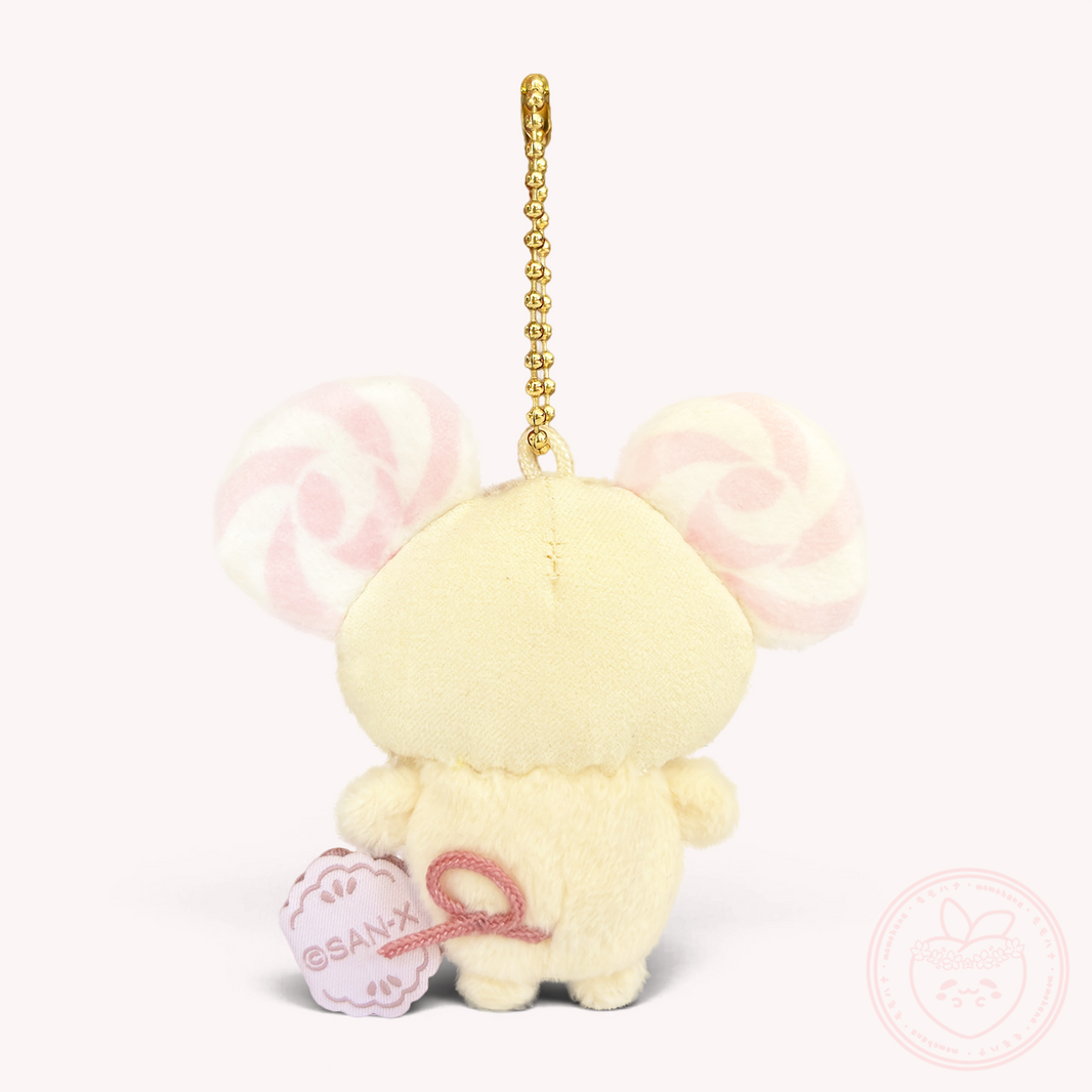 Sugarcocomuu 'Lolli and Pop's Candy Day' Mini Keyring Plush - Lolli