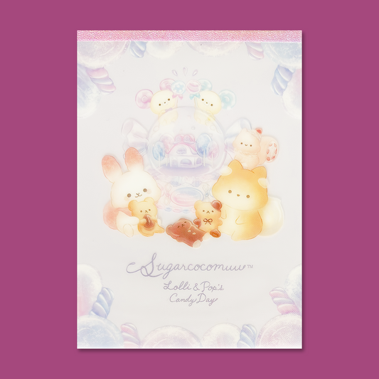 Sugarcocomuu 'Lolli and Pop's Candy Day' Memo Pad