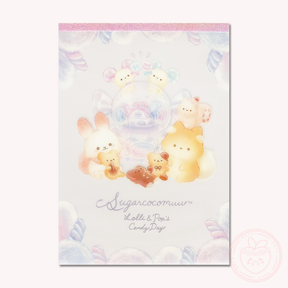 Sugarcocomuu 'Lolli and Pop's Candy Day' Memo Pad