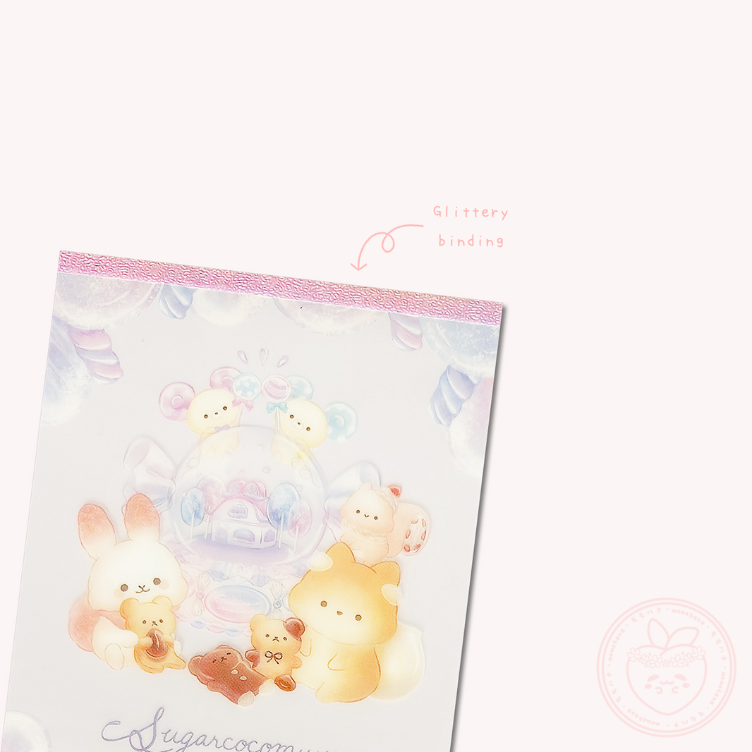 Sugarcocomuu 'Lolli and Pop's Candy Day' Memo Pad