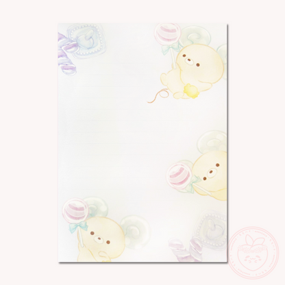 Sugarcocomuu 'Lolli and Pop's Candy Day' Memo Pad