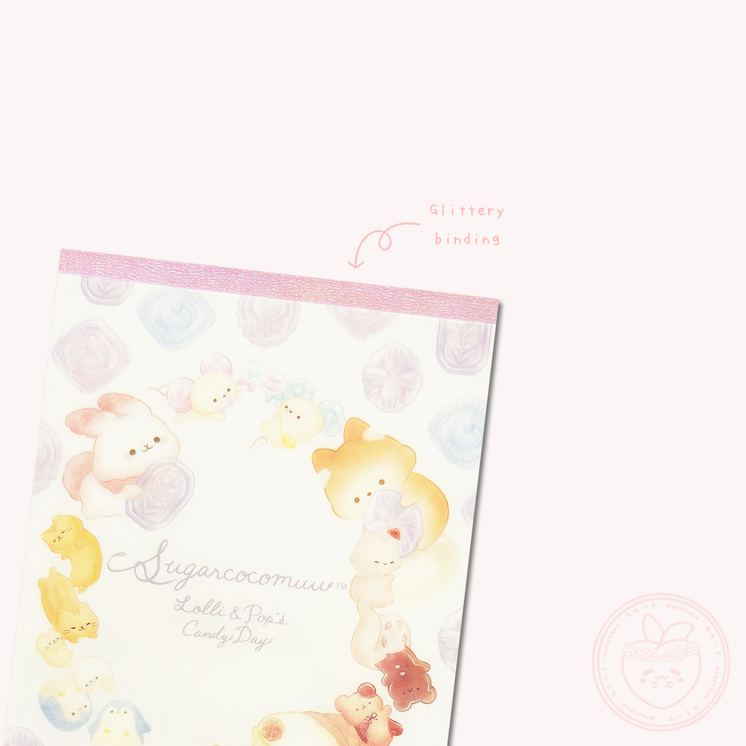 Sugarcocomuu 'Lolli and Pop's Candy Day' Memo Pad