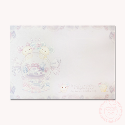 Sugarcocomuu 'Lolli and Pop's Candy Day' Memo Pad