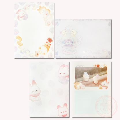 Sugarcocomuu 'Lolli and Pop's Candy Day' Memo Pad