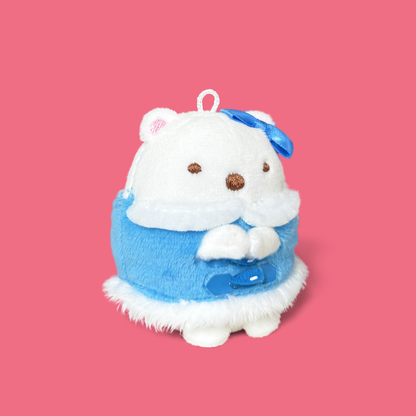 Sumikkogurashi 'Christmas' Mini Plush - Shirokuma